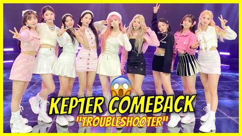 Kep1er Comeback 2022 With The Album Troubleshooter Youtube