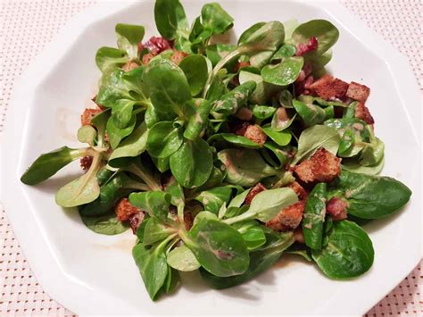 Feldsalat Mit Speck Vinaigrette Saporedo