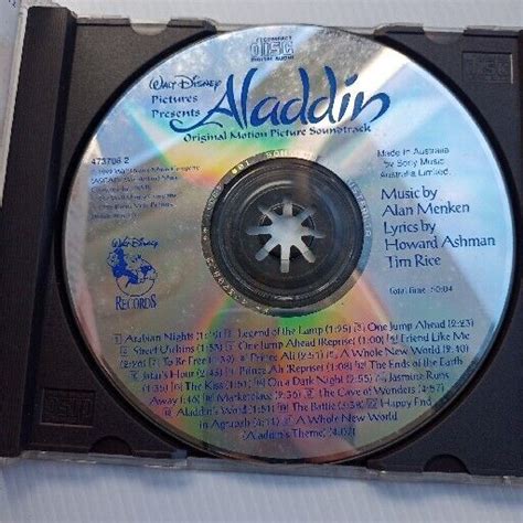 Aladdin Original Motion Picture Soundtrack Cd Free