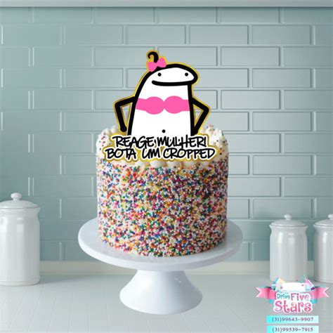 Bento Cake Flork Reage Mulher Produtos Personalizados No Elo7