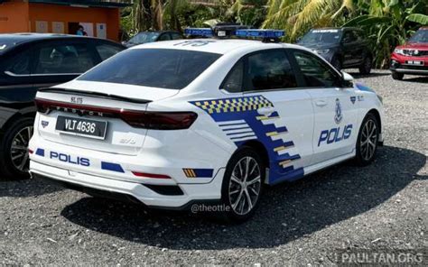 Proton S70 Digitally Imagined As A PDRM Patrol Car Malaysia Marketing