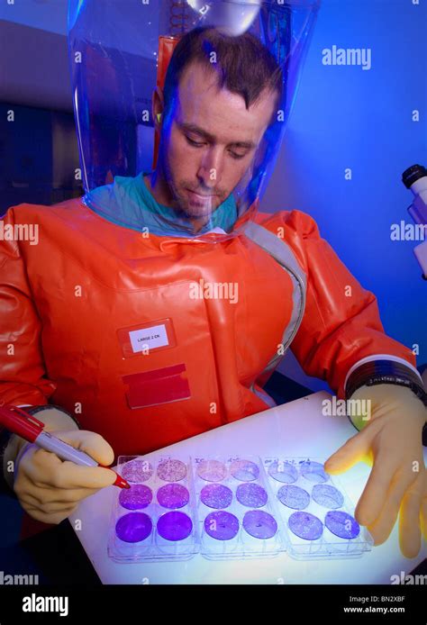 Biosafety Suit Hi Res Stock Photography And Images Alamy