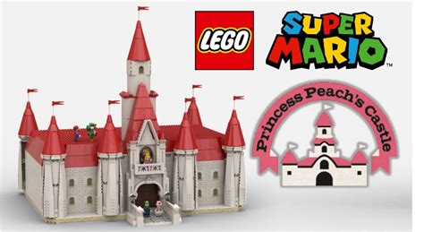 Lego Super Mario Princess Peachs Castle From Bricklink Studio