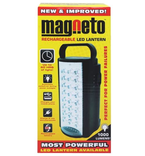 Magneto Rechargeable LED Lantern - Infinity Solar