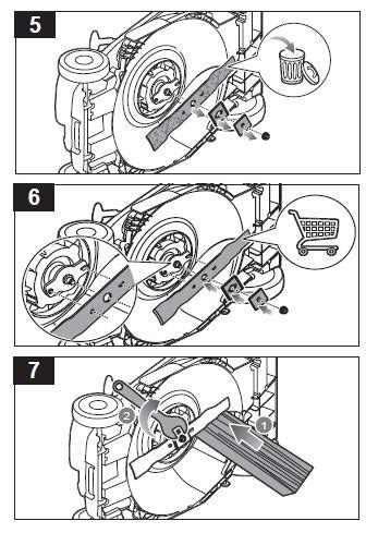 RYOBI RLM36X41H60PG Cordless Lawnmower Instruction Manual