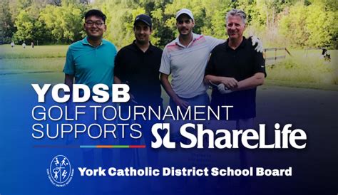 Ycdsb Golf Tournament Supports Sharelife York Catholic District