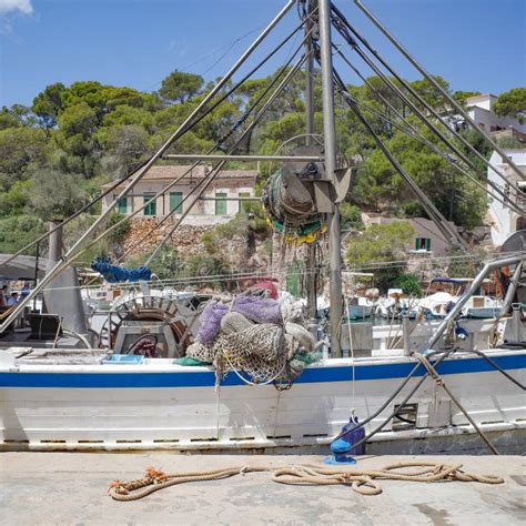 Cala Figuera Spanha 28 De Julho De 2023 Casas Tradicionais Na Aldeia