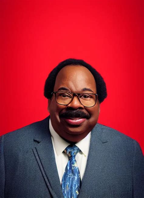 Portrait Of Leslie David Baker As Stanley Hudson Stable Diffusion