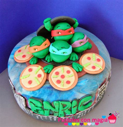 Pasteles Con Magia Tarta De Las Tortugas Ninjas