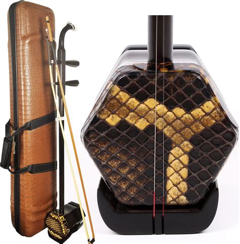 Nicoshine Professional Black Sandalwood Erhu Two Stringed