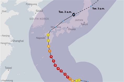 Map Of Japan Typhoon - Felice Thomasina