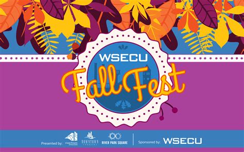 Wsecu Fall Fest City Of Spokane Washington