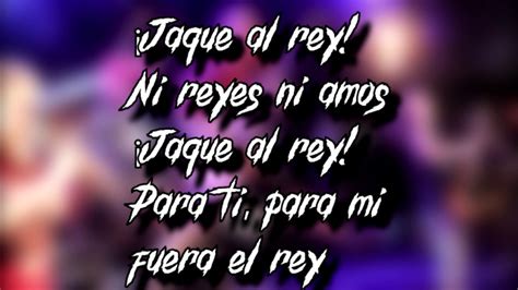 Ska P Jaque Al Rey Letra Youtube