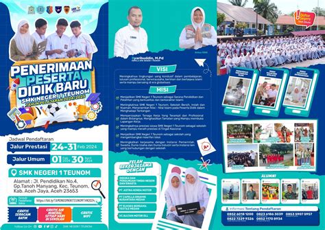 Desain Brosur Ppdb Smk Penerimaan Peserta Didik Baru Di 2024 Brosur