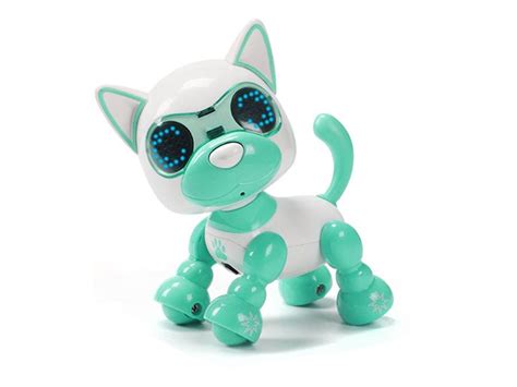 Cachorro Robô Cachorro Robótico Brinquedo Interativo Azul Worten pt