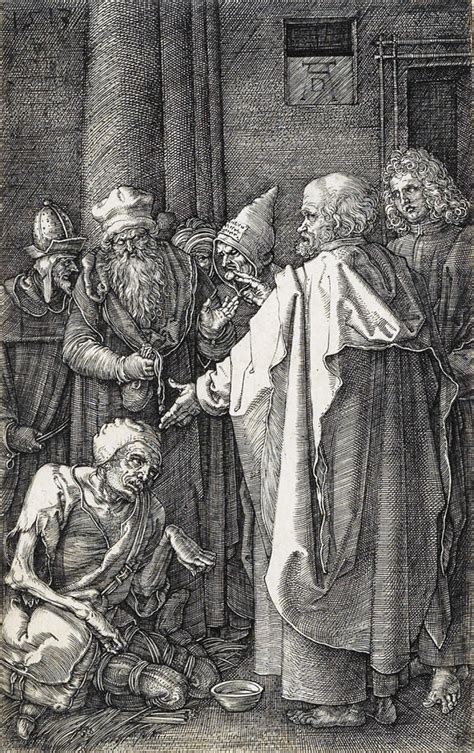 Sold Price ALBRECHT DÜRER St Peter and St John at the Gate of the