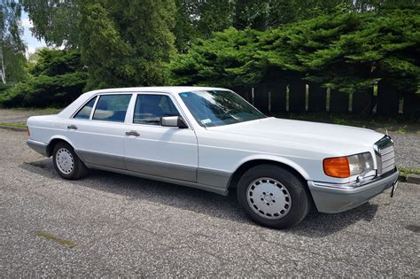 Mercedes W126 420 SEL 1987r Retrrro Samochody Klasyczne I