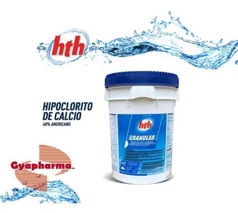 Hipoclorito De Calcio Granular Al Hth Americano Kilos Meses