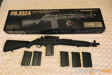 CYMA M14 Socom Bundle Airsoft Hub Buy Sell Used Airsoft Equipment