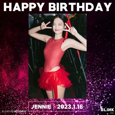 Happy Birthday JENNIE 🎉 – BLACKPINK CAFÉ