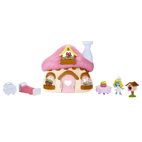 Smurfs Mushroom House with Smurfette | Smurfette, Smurfs, Best kids toys