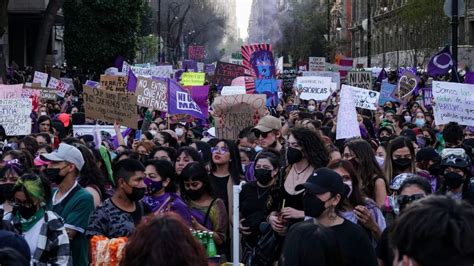 Así Fue La Marcha Del 8m En La Cdmx El Heraldo De México