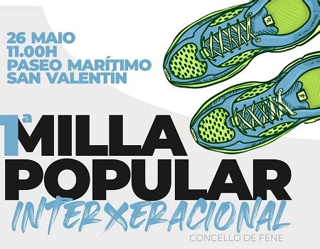 Ltimos D As Para Apuntarse I Milla Popular Interxeracional Novas