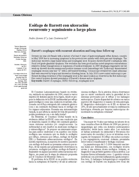 Barret Casos Clínicos El Consenso Latinoamericano basado en eviden