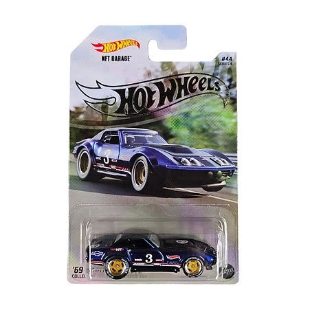 Action Figures Hot Wheels NFT Garage Series 4 69 Copo Corvette