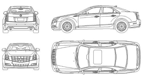 Cadillac CTS Revit Site Component Family. Download Sample Porsche Cayenne from https ...