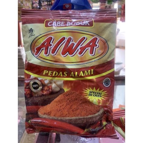 Jual Cabe Bubuk Aiwa 250gr Shopee Indonesia