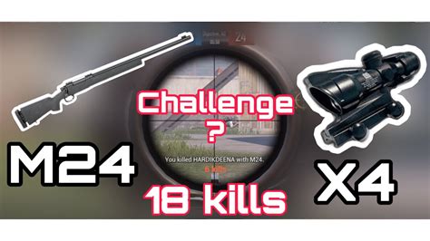 Pubg Tdm M Sniper Only Challenge Kills Youtube