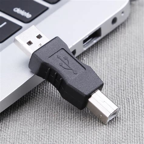 Au Usb Type A Male To Usb Type B Male Plug Connector Converter Adapter For Pc Ebay