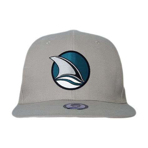 San Jose Sharks Noggin Grey Fin Logo Hat L/XL