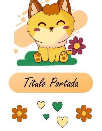 Portadas Kawaii Para Cuadernos Coversgo