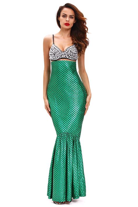 Sexy Deluxe Under The Sea Mermaid Halloween Costume Sexy Affordable