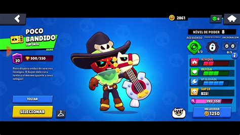 Jogando Na Nova Temporada Do Brawl Stars E Pegando A Melhor Skin Do