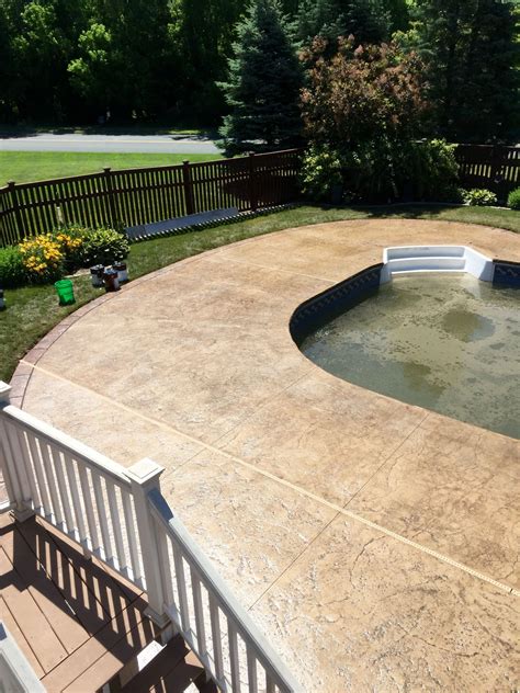 Pinterest Pool Decking Concrete Concrete Pool Pool Colors