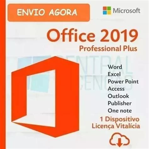 Licença Office 2019 Pro Plus Chave Original Receba Agora MercadoLivre