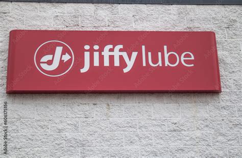 Jiffy Lube oil change retail store logo and sign Stock Photo | Adobe Stock