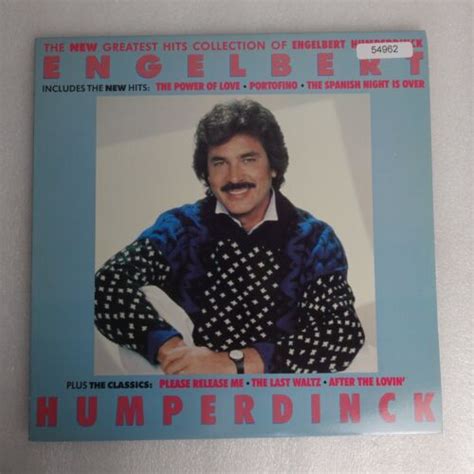 Engelbert Humperdinck New Greatest Hits Collection LP Vinyl Record