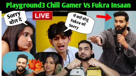 Playground 3 Chill Gamer ने फिर लगाए Fukra पर आरोप Manisha Rani ने कह