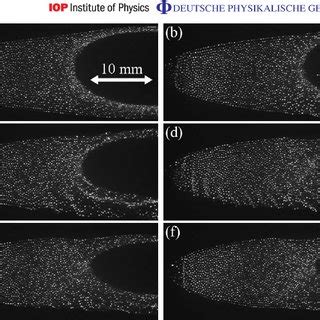 Snap Shots Of Particle Distributions At Different Modulation