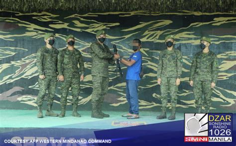 Miyembro Ng Abu Sayyaf Sumuko Sa Militar Sa Sulu