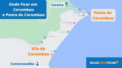 Onde ficar em Corumbau e Ponta do Corumbau melhores áreas e praias