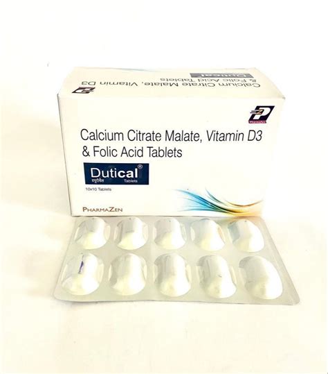 Calcium Citrate Malate Vitamin D3 Folic Acid Tablet 10 X 42 OFF