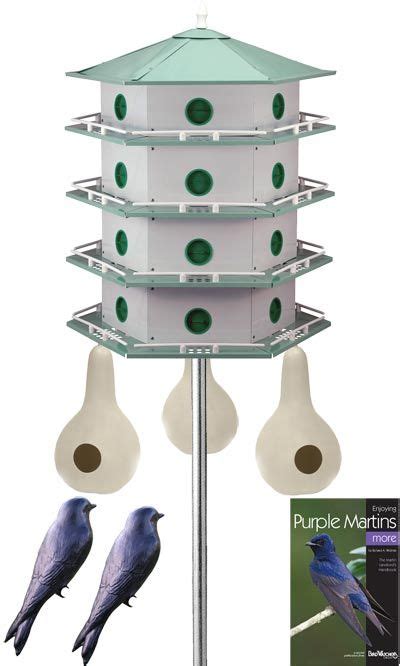 Heath 24 Room Deluxe Purple Martin House Gourds Kit At BestNest