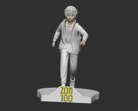 STL file TENDO AKIRA FROM ANIME ZOM 100・3D printable design to download・Cults