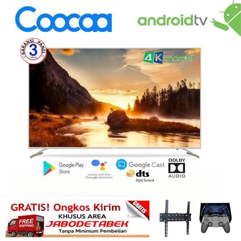 Jual Coocaa Inch Smart Android Digital Led K Uhd Tv G Khusus