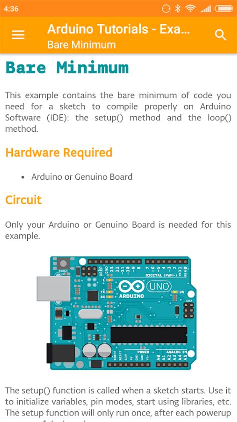 Android için Arduino Tutorials Examples APK İndir